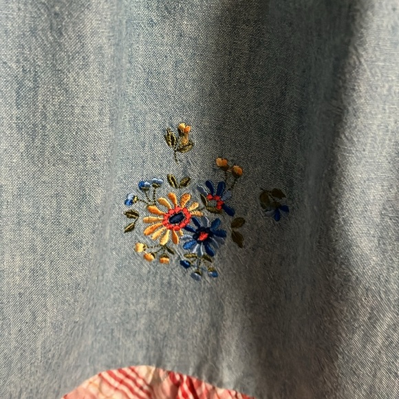 Micmac Paris Vintage Prairie Western Maxi Skirt - Picture 3 of 12